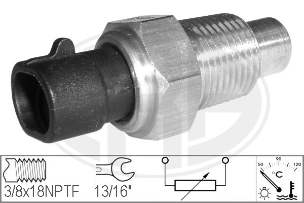 Senzor,temperatura lichid de racire WG1492567 WILMINK GROUP