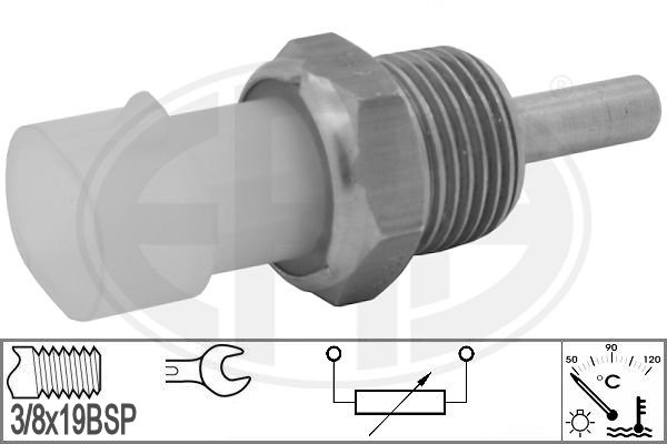 Senzor,temperatura lichid de racire WG1492688 WILMINK GROUP