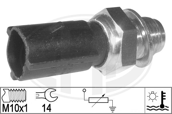 Senzor,temperatura lichid de racire WG1492687 WILMINK GROUP