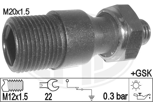 Senzor presiune ulei WG1492674 WILMINK GROUP