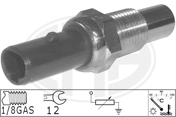 Senzor,temperatura lichid de racire WG1492629 WILMINK GROUP