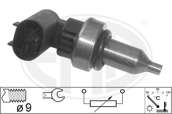 Senzor,temperatura lichid de racire WG1492626 WILMINK GROUP