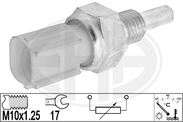 Senzor,temperatura lichid de racire WG1777140 WILMINK GROUP
