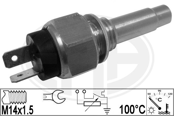 Senzor,temperatura lichid de racire WG1492658 WILMINK GROUP