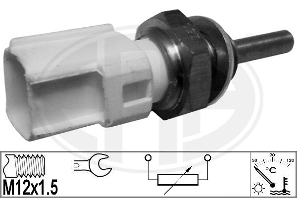 Senzor,temperatura lichid de racire WG1492655 WILMINK GROUP