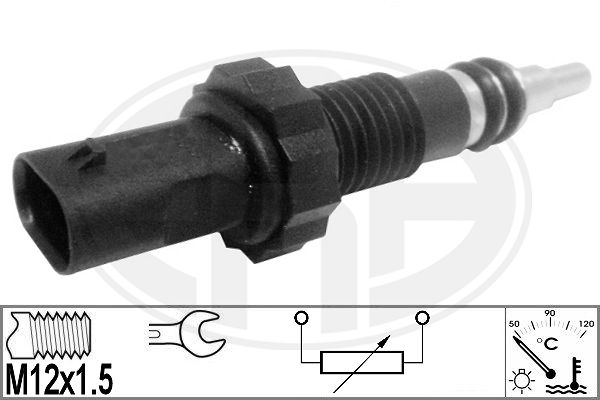 Senzor,temperatura lichid de racire WG1492654 WILMINK GROUP