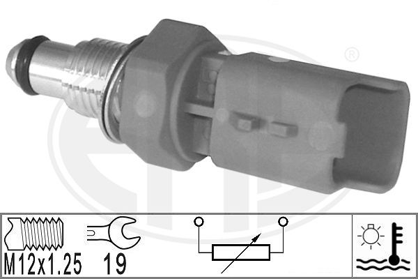 Senzor,temperatura lichid de racire WG1492641 WILMINK GROUP