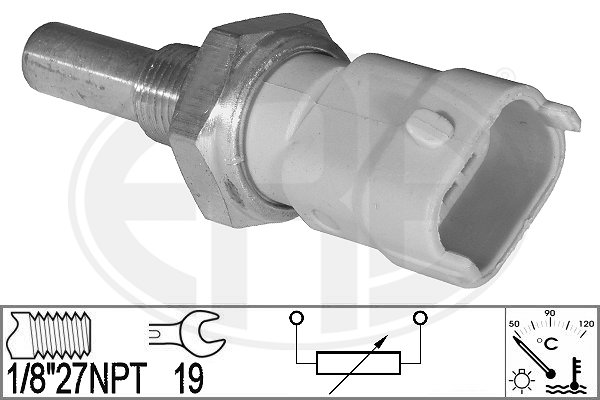 Senzor,temperatura lichid de racire WG2025813 WILMINK GROUP