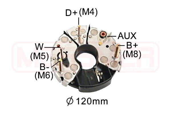 Punte diode WG2012505 WILMINK GROUP