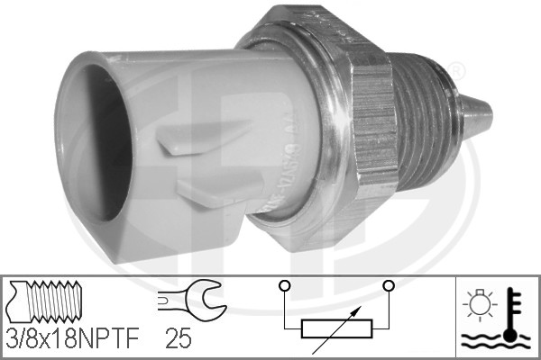 Senzor,temperatura lichid de racire WG1492522 WILMINK GROUP