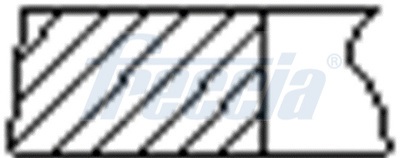 Set segmenti piston WG1945937 WILMINK GROUP