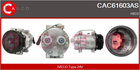 Compresor, climatizare CAC61603AS CASCO