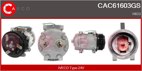 Compresor, climatizare CAC61603GS CASCO
