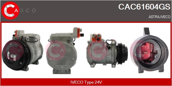 Compresor, climatizare CAC61604GS CASCO