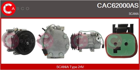 Compresor, climatizare CAC62000AS CASCO