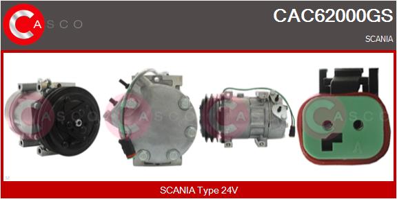 Compresor, climatizare CAC62000GS CASCO