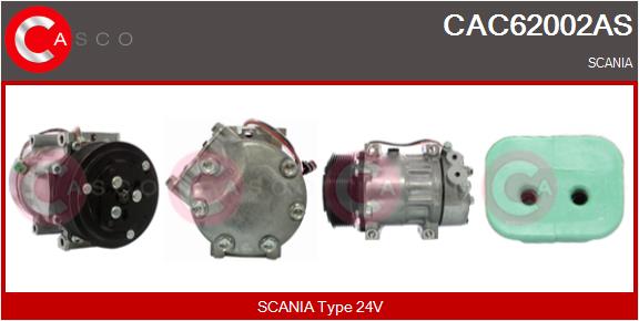 Compresor, climatizare CAC62002AS CASCO