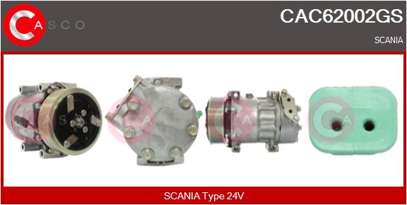 Compresor, climatizare CAC62002GS CASCO