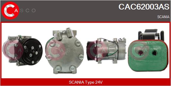 Compresor, climatizare CAC62003AS CASCO