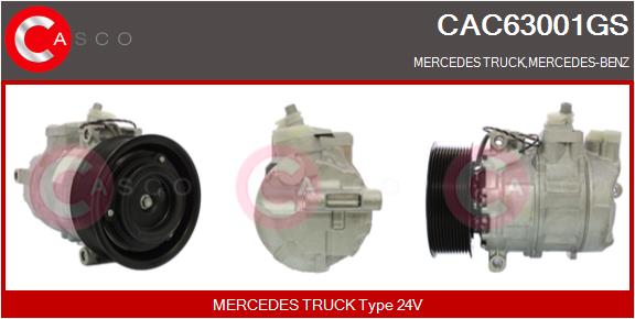 Compresor, climatizare CAC63001GS CASCO