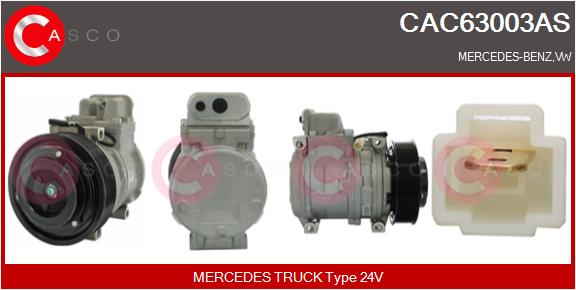 Compresor, climatizare CAC63003AS CASCO