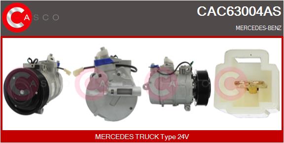 Compresor, climatizare CAC63004AS CASCO