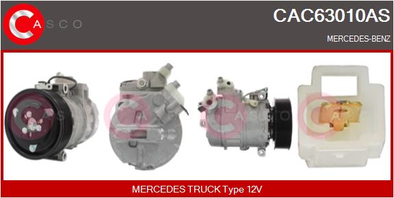 Compresor, climatizare CAC63010AS CASCO