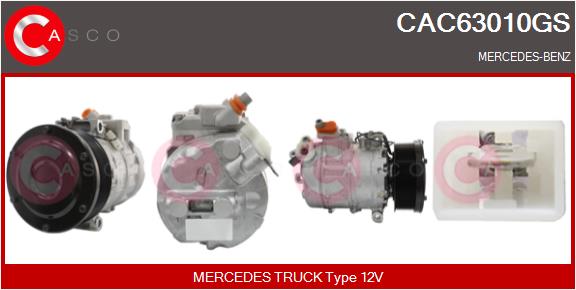 Compresor, climatizare CAC63010GS CASCO