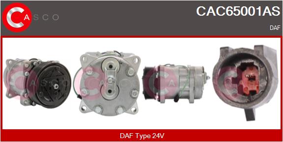 Compresor, climatizare CAC65001AS CASCO