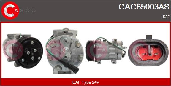 Compresor, climatizare CAC65003AS CASCO