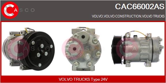 Compresor, climatizare CAC66002AS CASCO