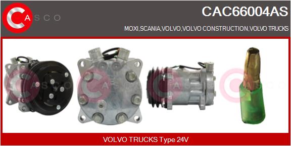 Compresor, climatizare CAC66004AS CASCO