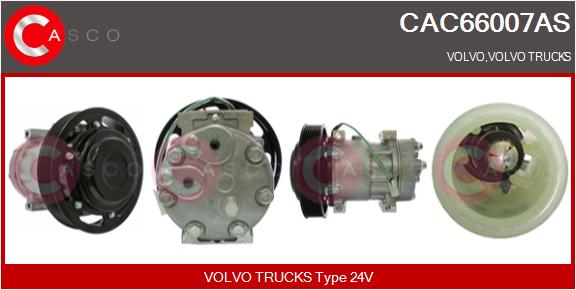 Compresor, climatizare CAC66007AS CASCO