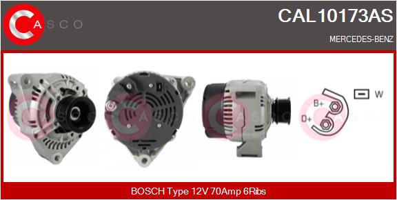 Generator / Alternator CAL10173AS CASCO