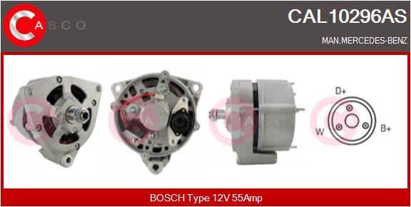 Generator / Alternator CAL10296AS CASCO