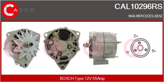 Generator / Alternator CAL10296RS CASCO