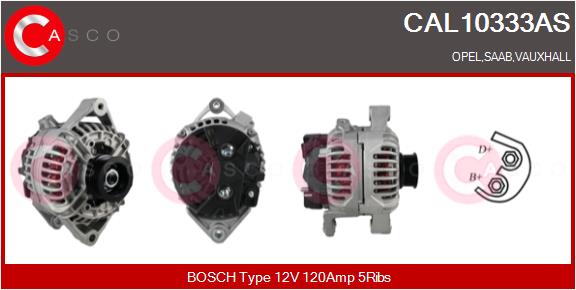 Generator / Alternator CAL10333AS CASCO