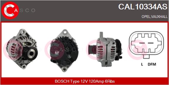 Generator / Alternator CAL10334AS CASCO