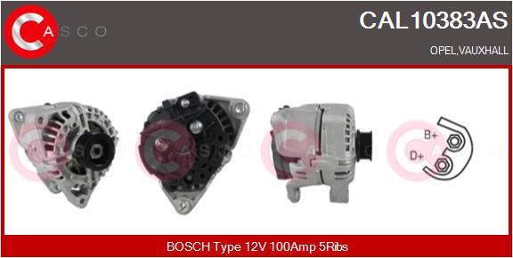 Generator / Alternator CAL10383AS CASCO