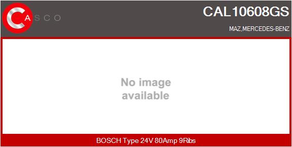 Generator / Alternator CAL10608GS CASCO