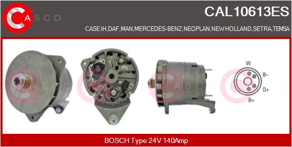 Generator / Alternator CAL10613ES CASCO