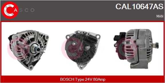 Generator / Alternator CAL10647AS CASCO