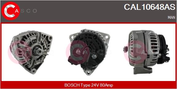 Generator / Alternator CAL10648AS CASCO