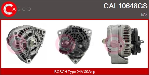 Generator / Alternator CAL10648GS CASCO