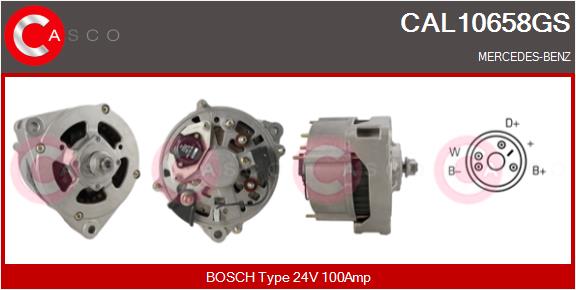 Generator / Alternator CAL10658GS CASCO