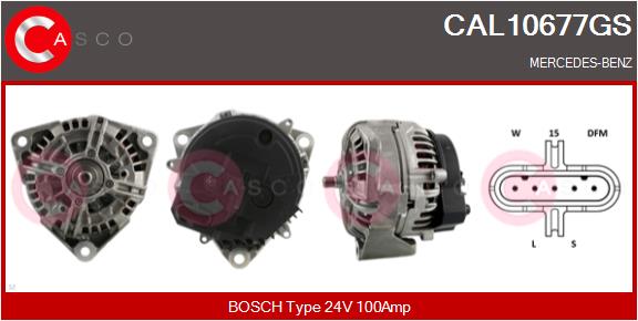 Generator / Alternator CAL10677GS CASCO