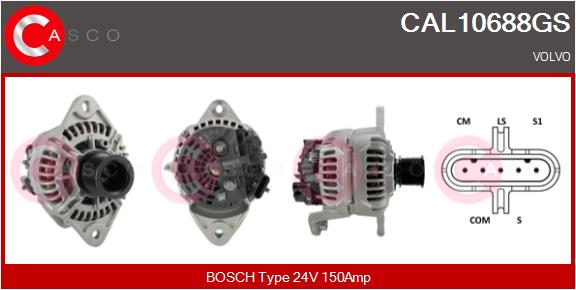 Generator / Alternator CAL10688GS CASCO
