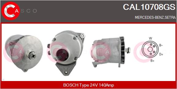 Generator / Alternator CAL10708GS CASCO