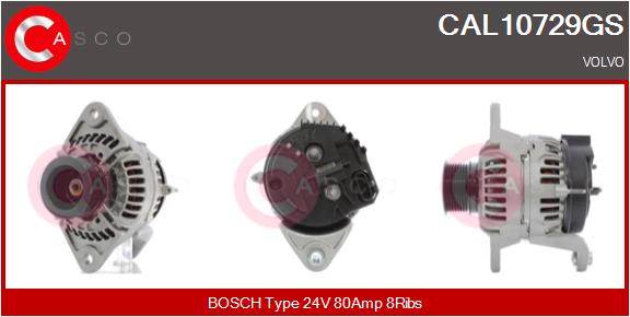 Generator / Alternator CAL10729GS CASCO
