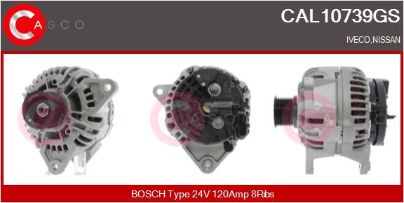 Generator / Alternator CAL10739GS CASCO